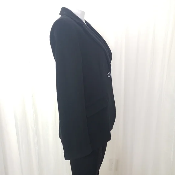 Javier Simorra Barcelona black wool blazer size 6 - Picture 5 of 11
